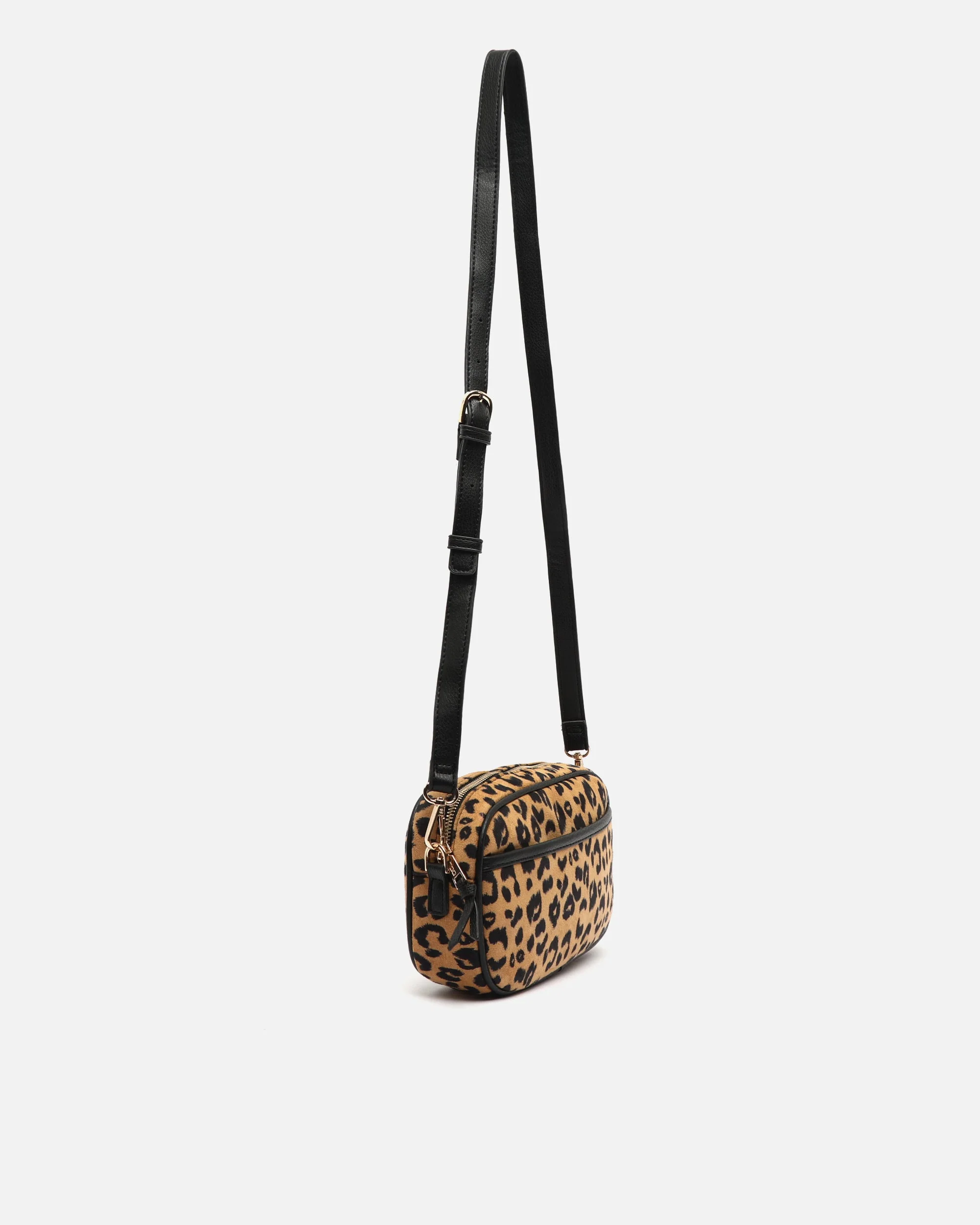 Abi bolso de hombro pequeño con asa bandolera extraíble y estampado animal print ED. - Image 2