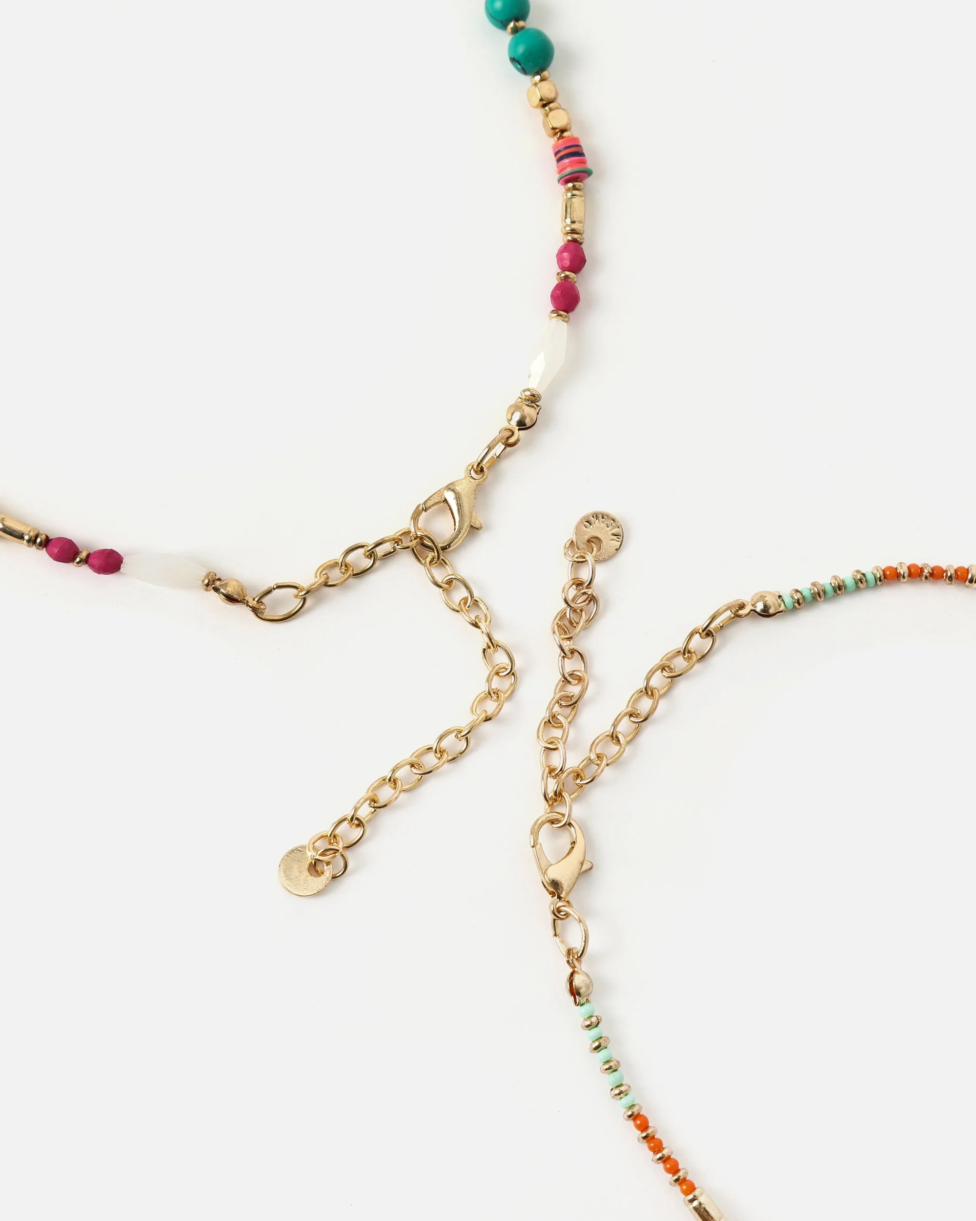 Aiko conjunto de collar largo multicolor - Image 3