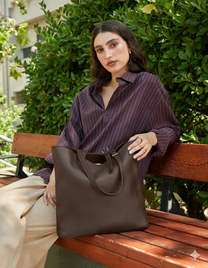 Anabeli bolso shopper grande con neceser extraíble - Image 20