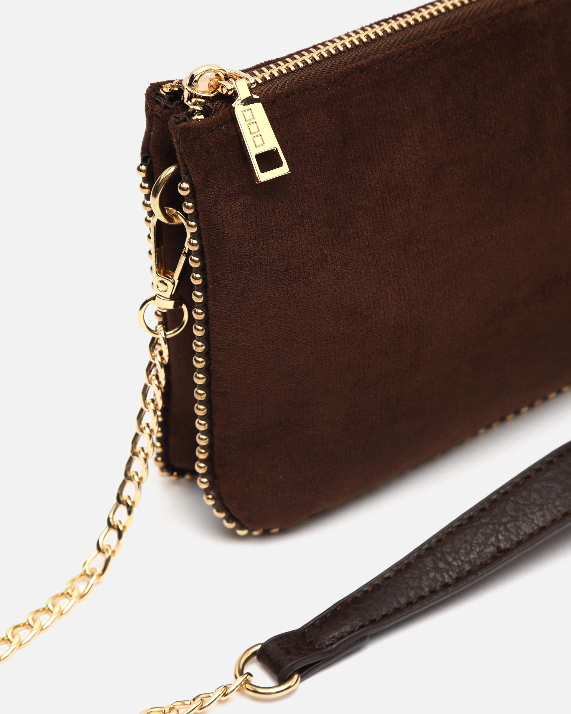 Boleo bolso bandolera efecto ante y con detalles metálicos - Image 8