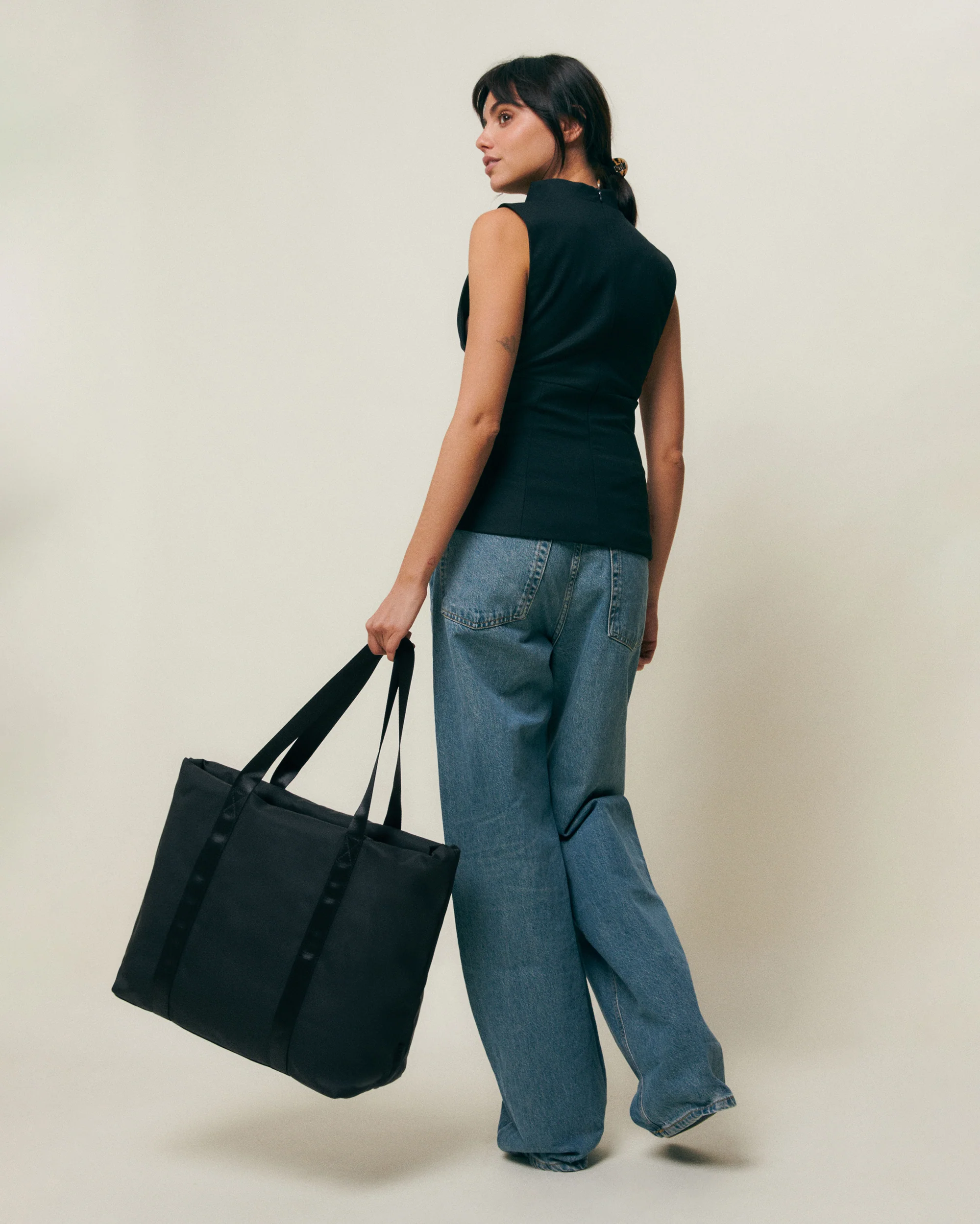 Chuby bolso shopper grande con bolsillo para portátil 14 pulgadas - Image 3