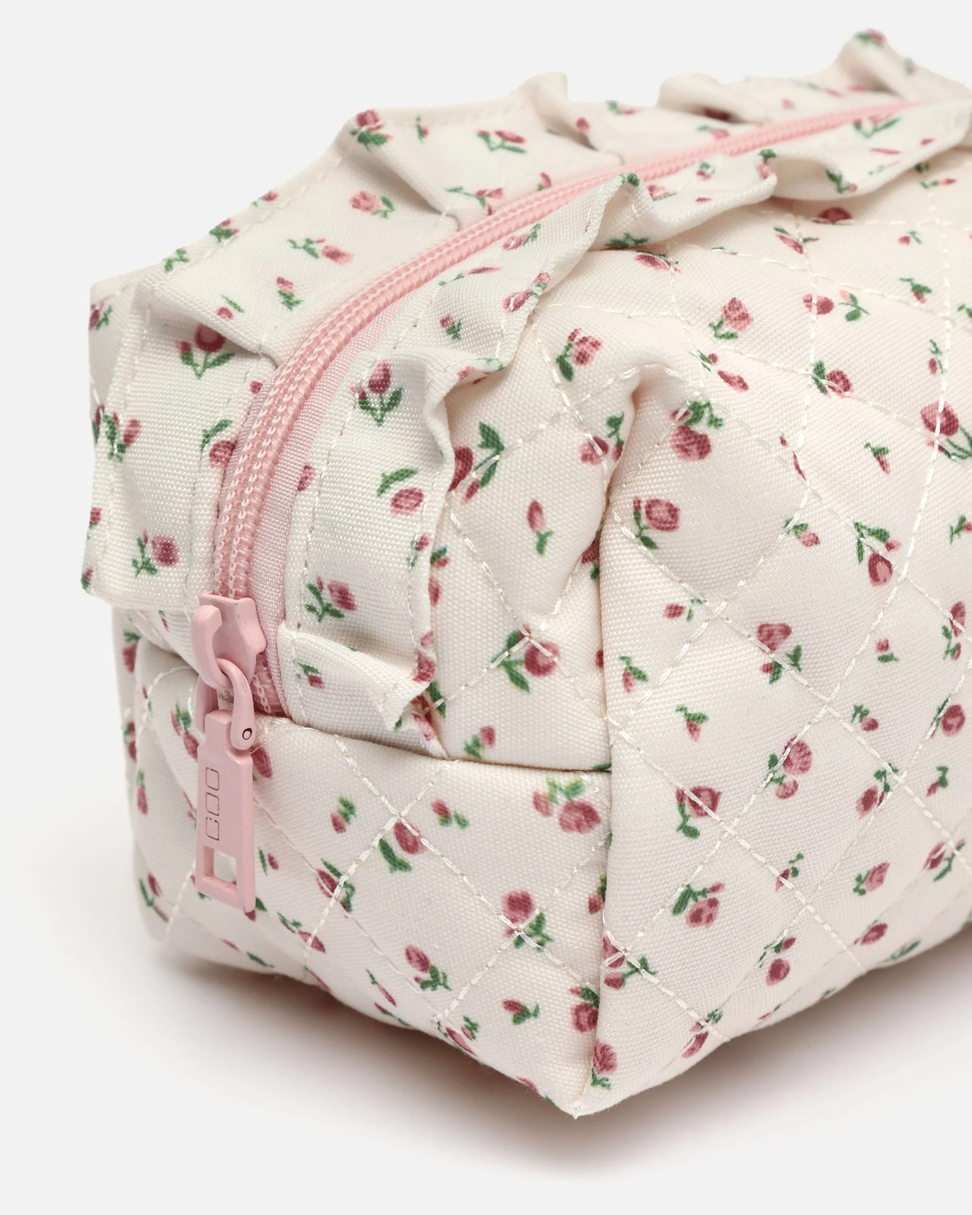 Cute neceser de viaje con estampado floral - Image 7