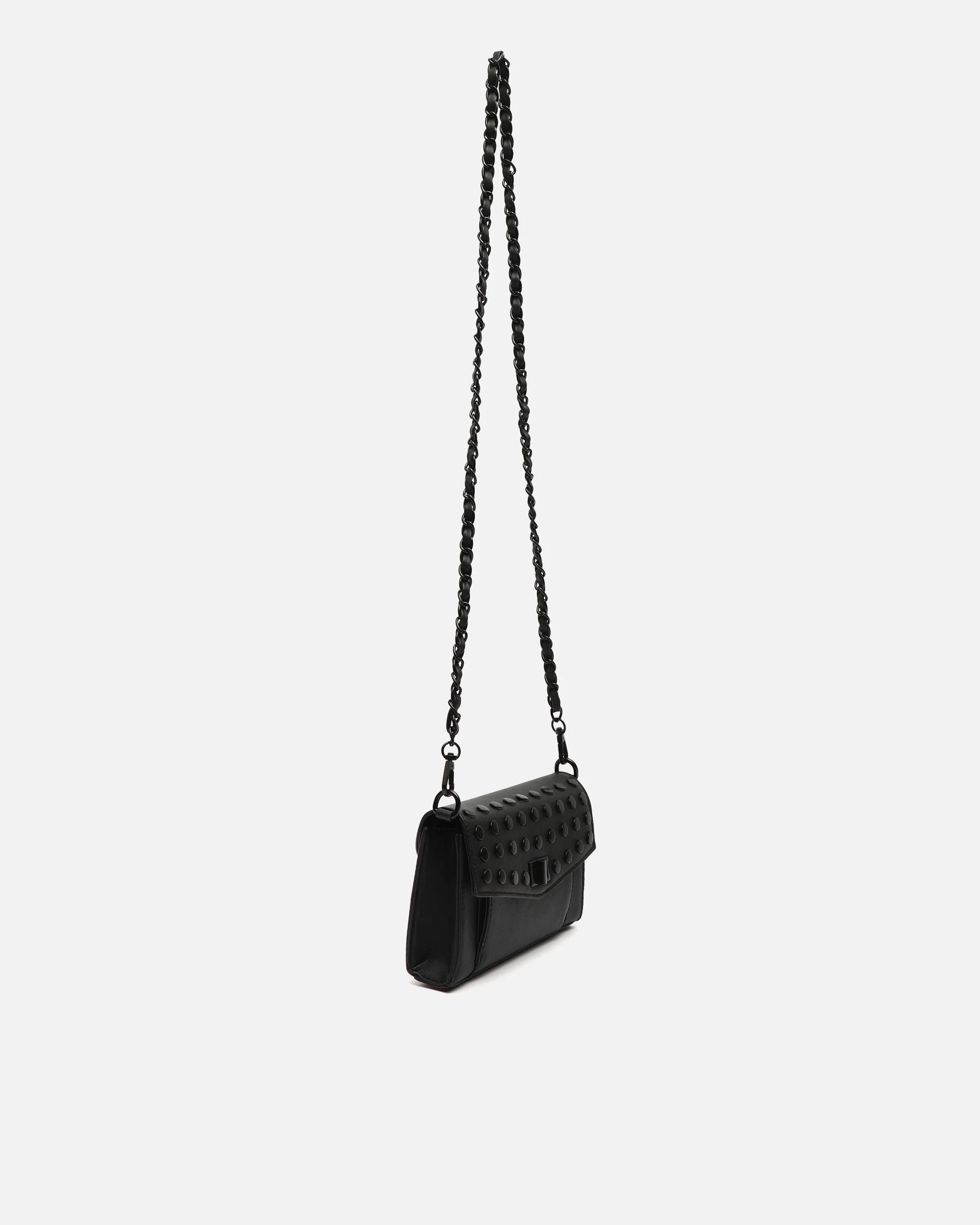 Danbai bolso bandolera pequeño con solapa y detalles metálicos ED. - Image 7