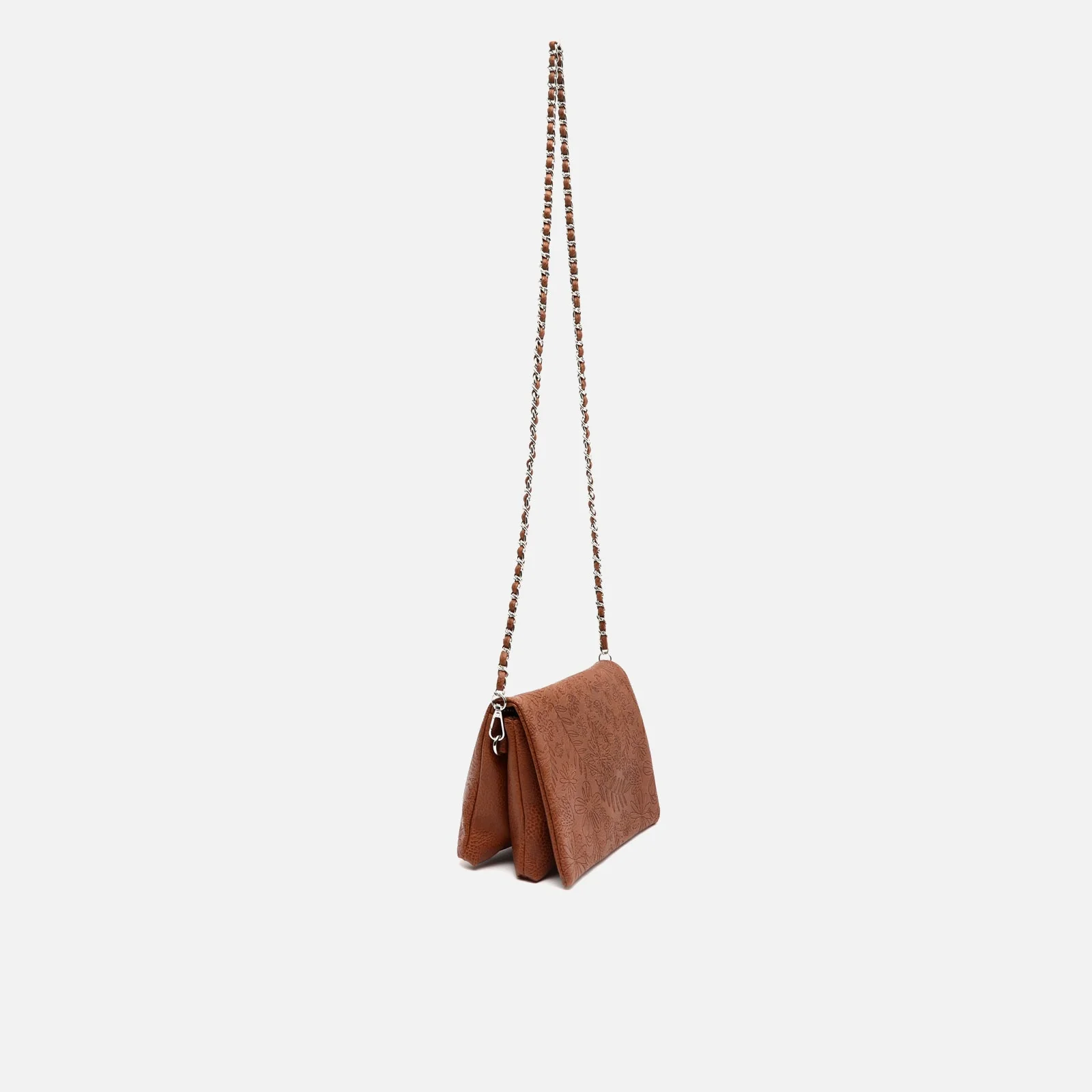 Deva bolso bandolera pequeño con grabado floral ED. - Image 12
