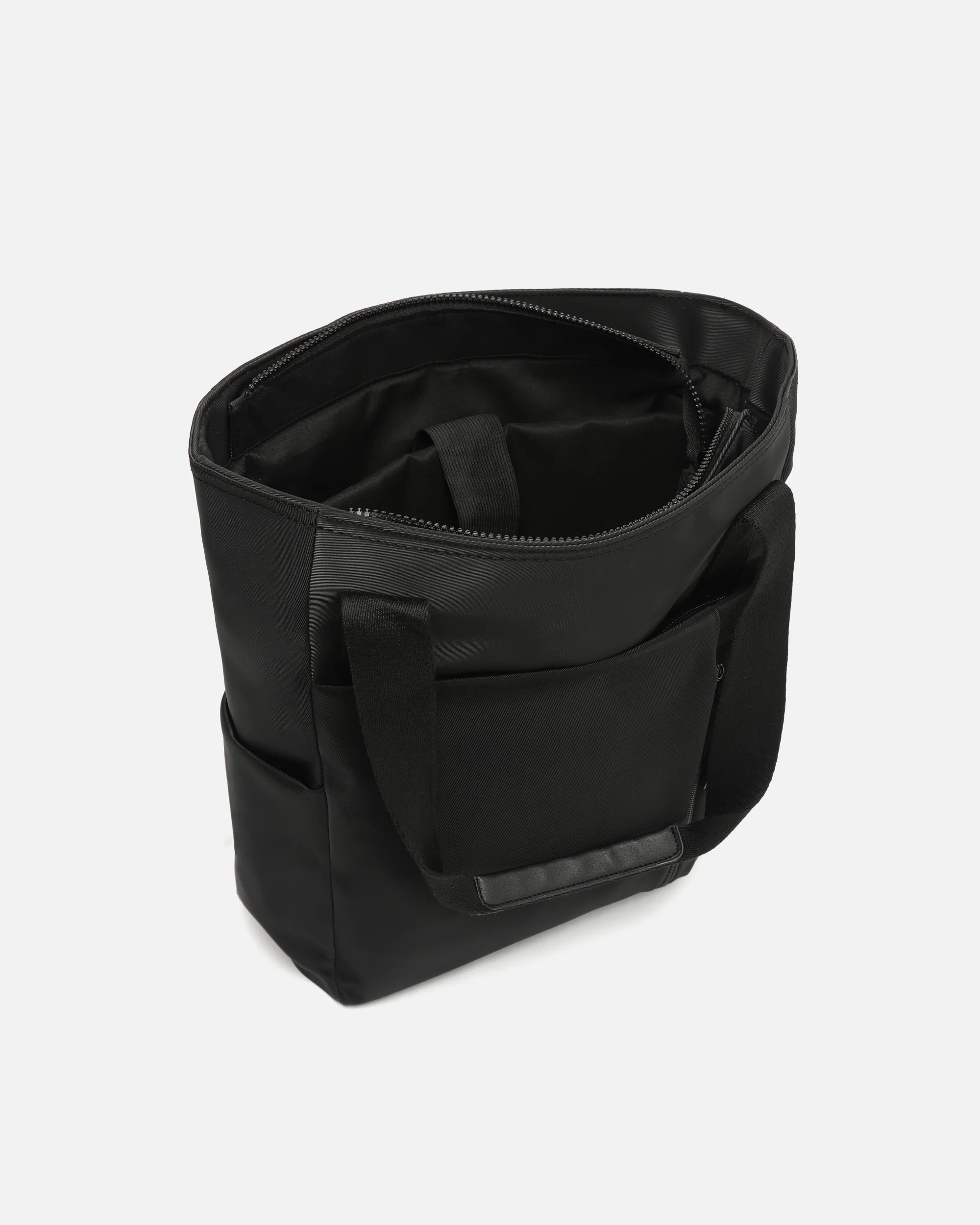 Dominica mochila grande en nylon con bolsillo para portátil (14") y asa de hombro - Image 13