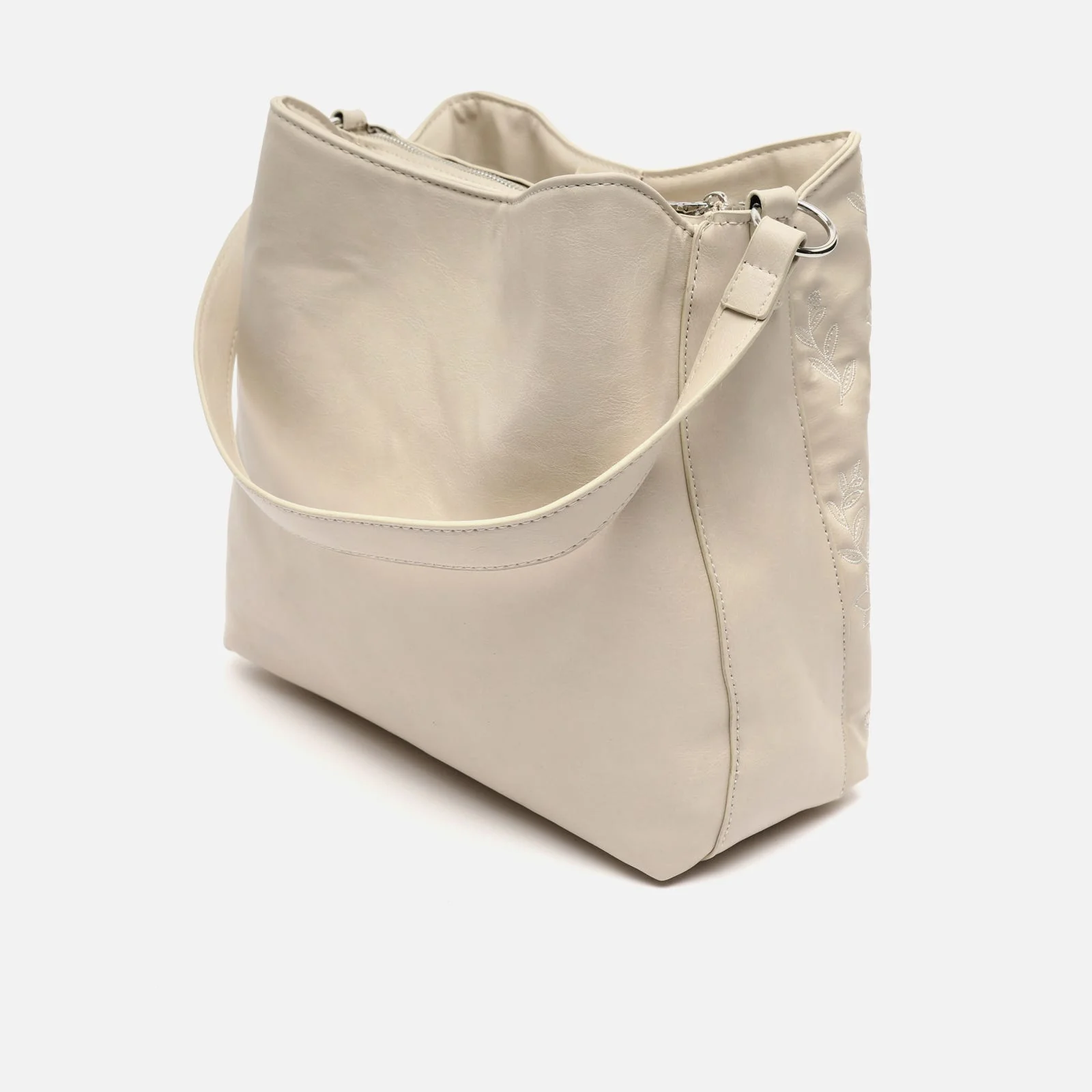 Eliette bolso hobo grande grabado floral - Image 4