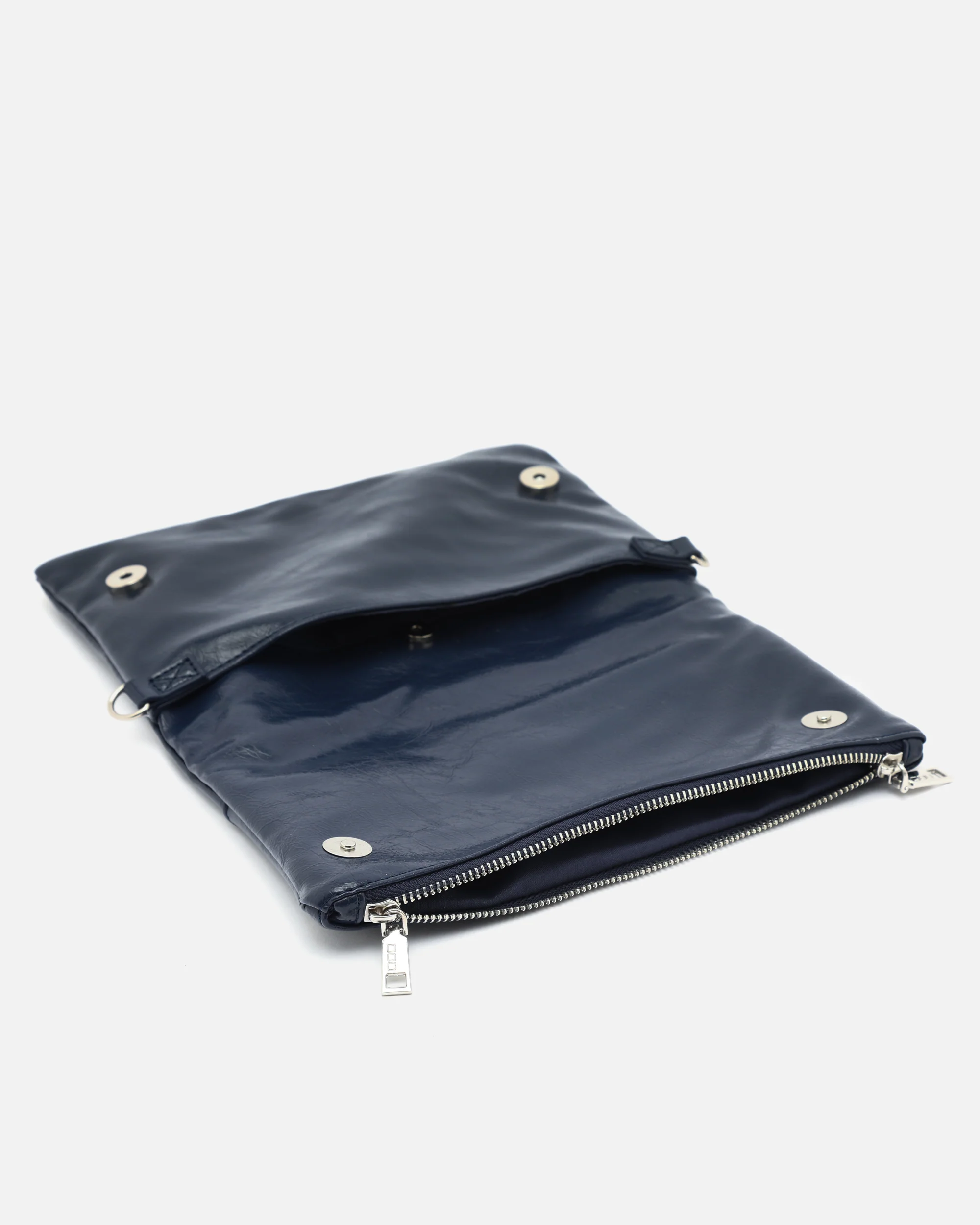 Erosa bolso de hombro pequeño con asa bandolera extraíble y detalles metálicos ED. - Image 5
