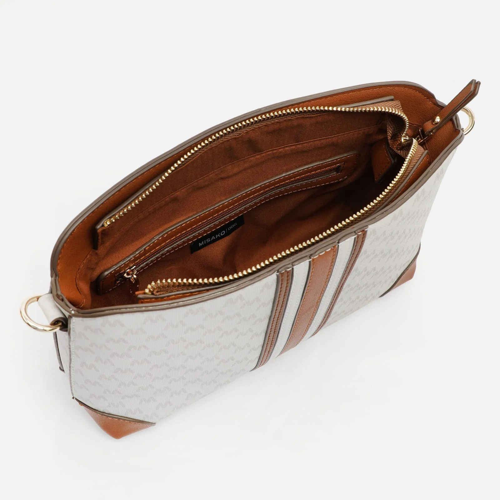 Eveline bolso bandolera pequeño con estampado monogram - Image 5