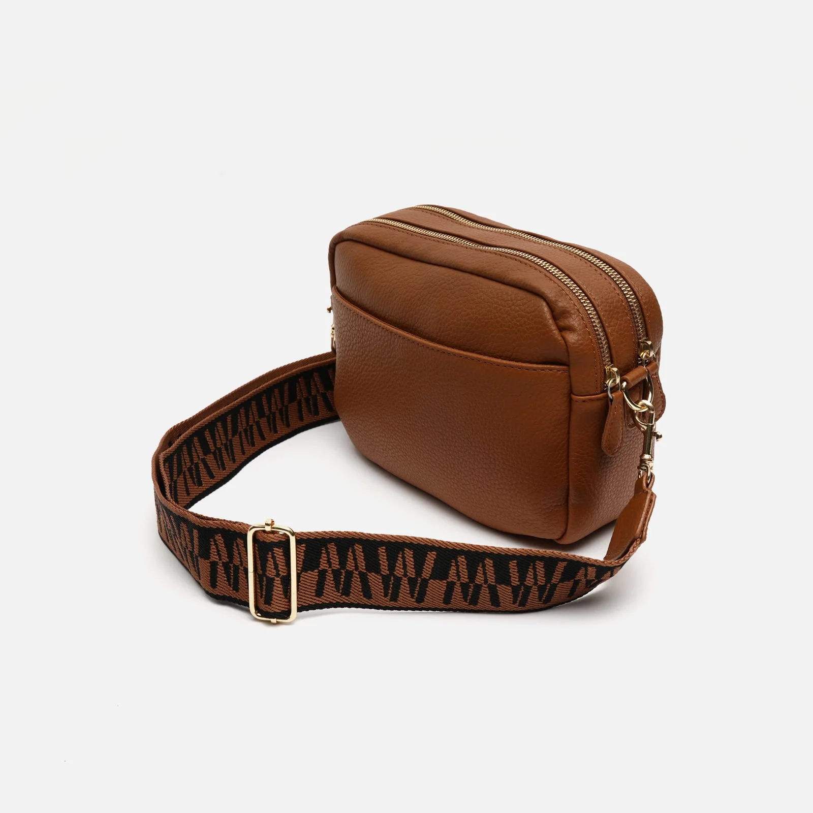Galen bolso bandolera con doble cremallera - Image 9