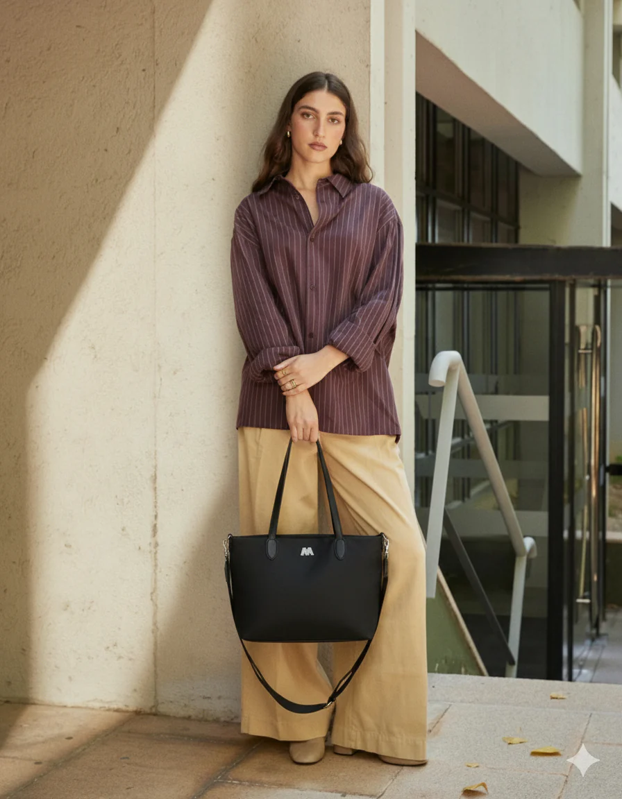 Geran bolso shopper de nylon con asa bandolera extraíble - Image 20