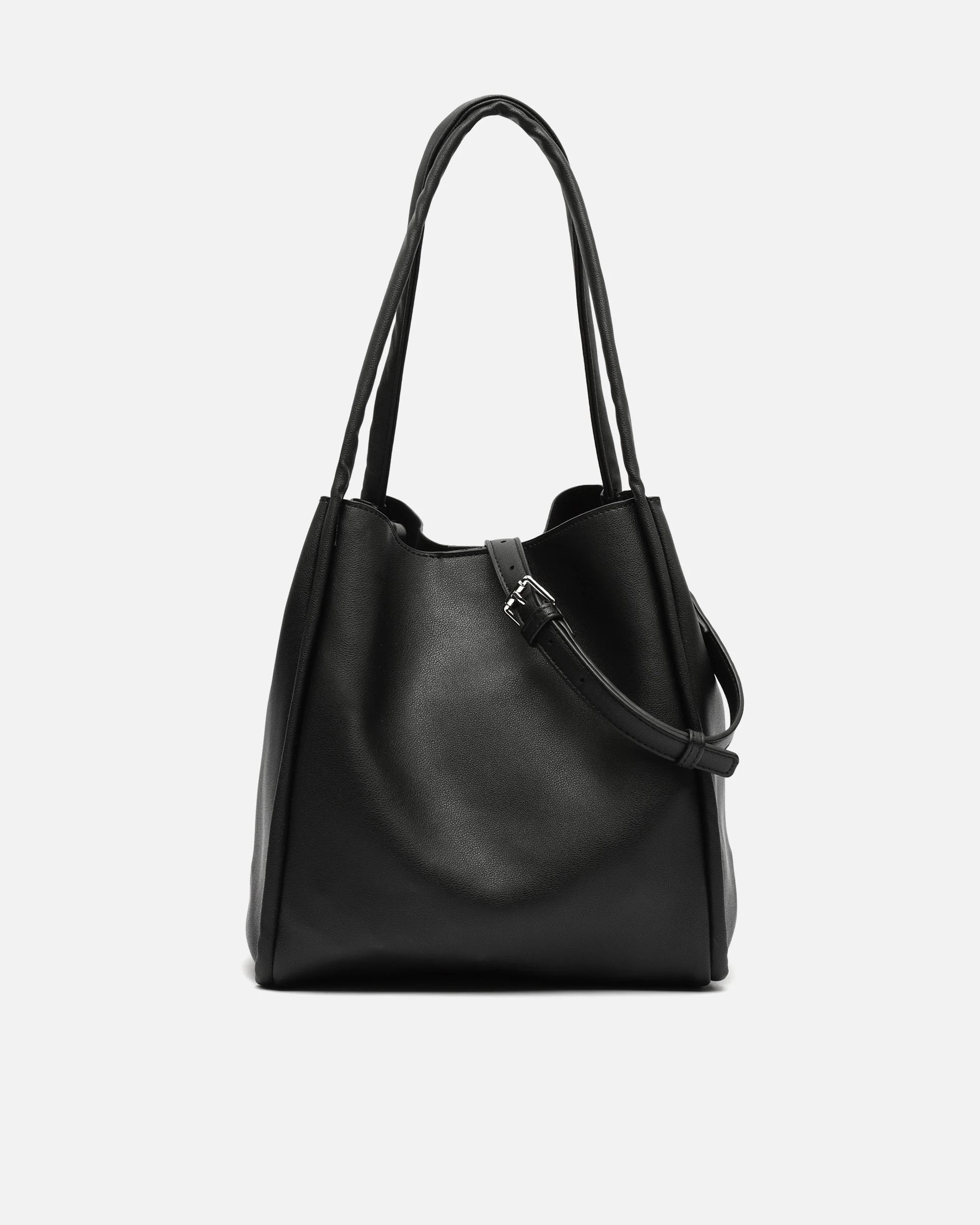 Guevon bolso de hombro con neceser y asa bandolera extraíble - Image 6