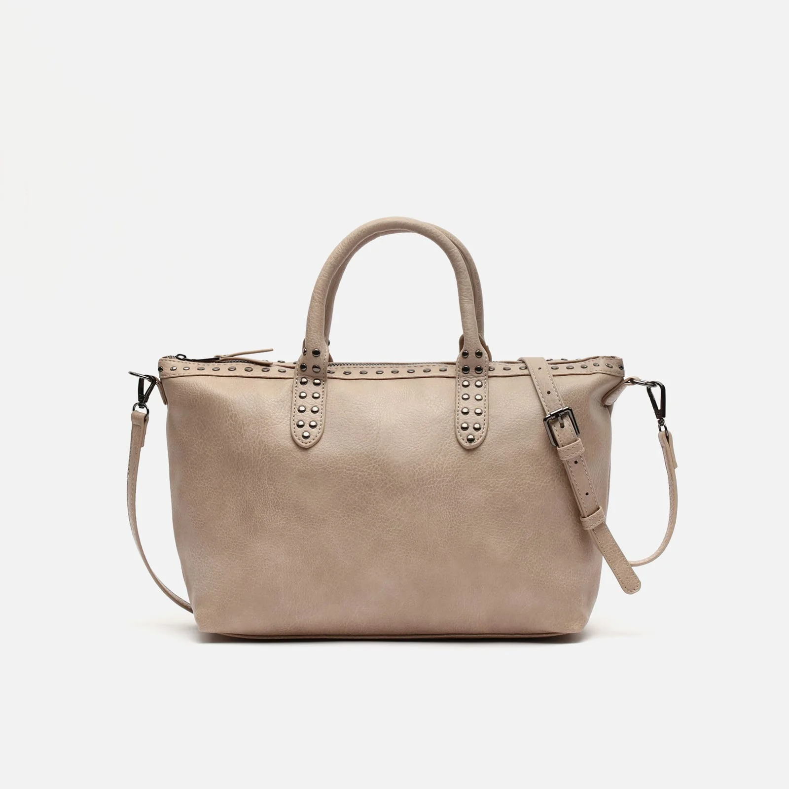 Kalani bolso tote con asa bandolera y detalles metálicos - Image 8
