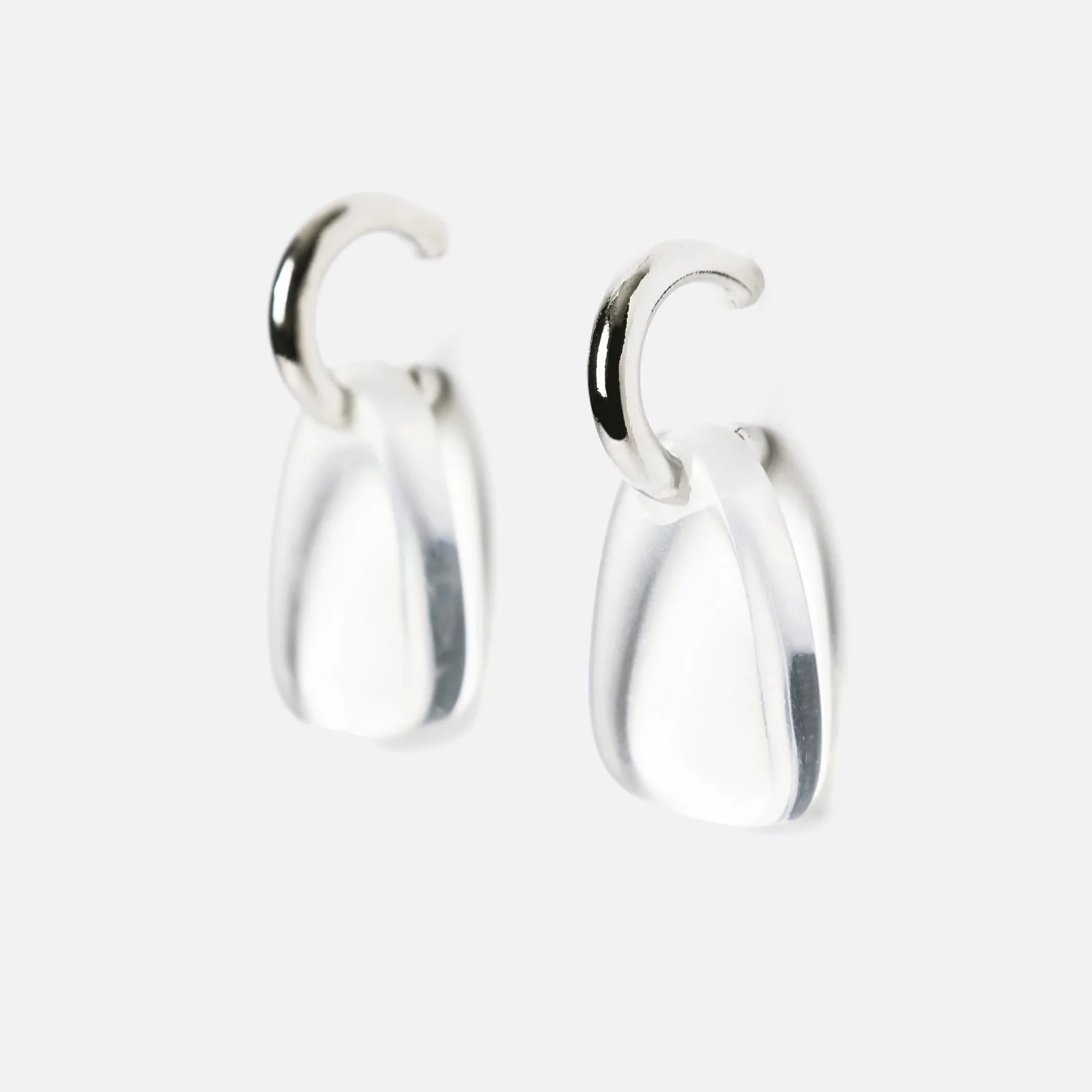Kurni pendientes de aro con colgante ED. - Image 2
