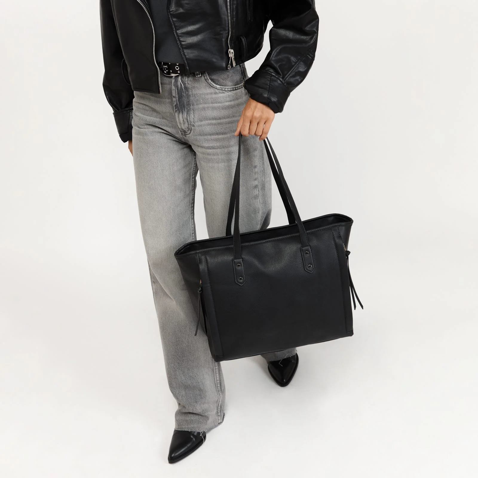 Leandra bolso shopper grande con bolsillo para portátil 15 pulgadas - Image 7