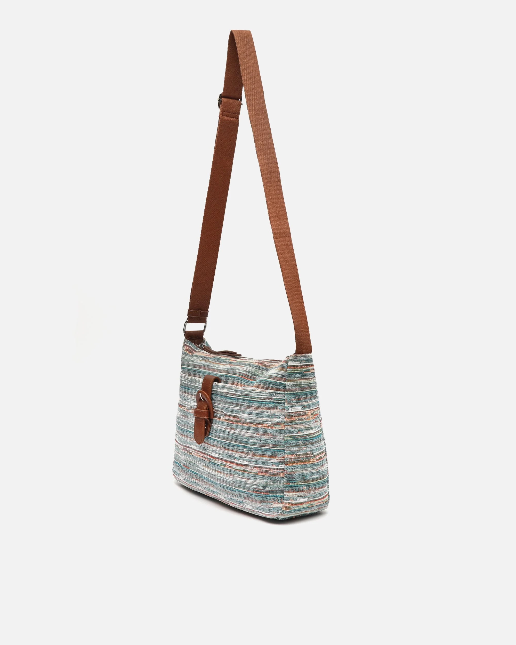 Lurdes bolso bandolera pequeño estampado jacquard - Image 2