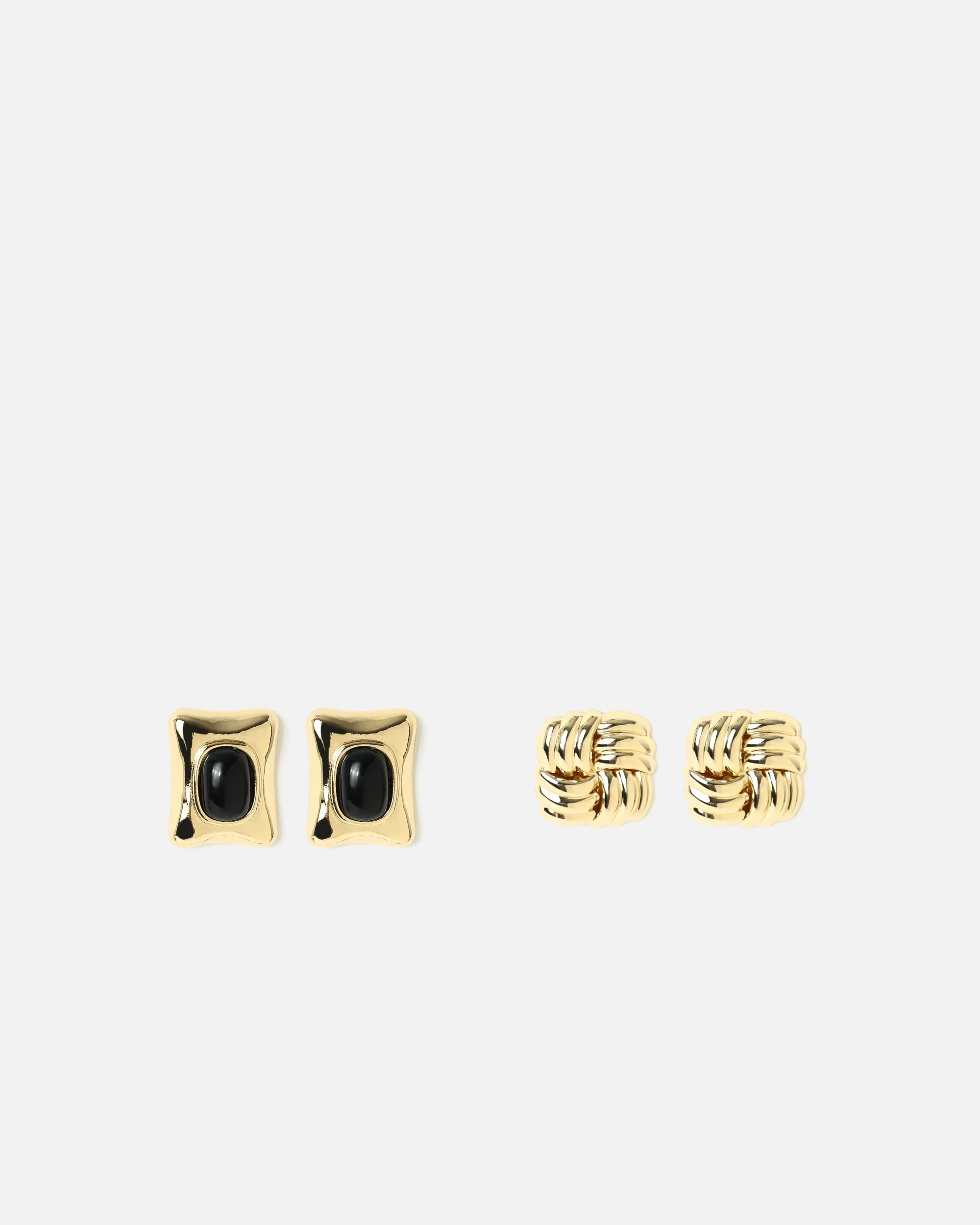Malibu pack de pendientes cuadrados ED.