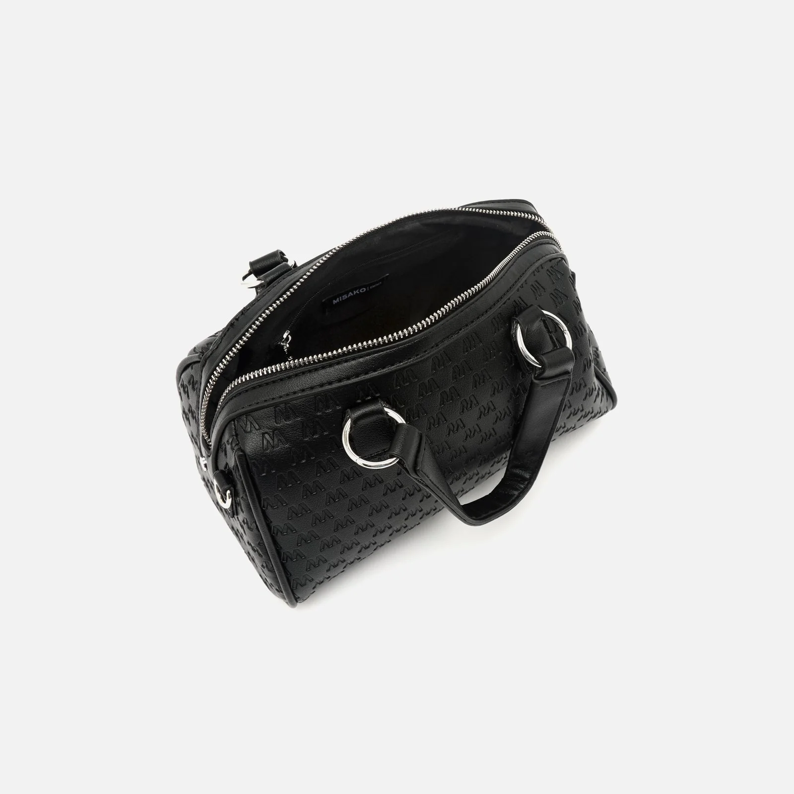 Misrine bolso tote pequeño con asa bandolera extraíble y estampado monogram - Image 10