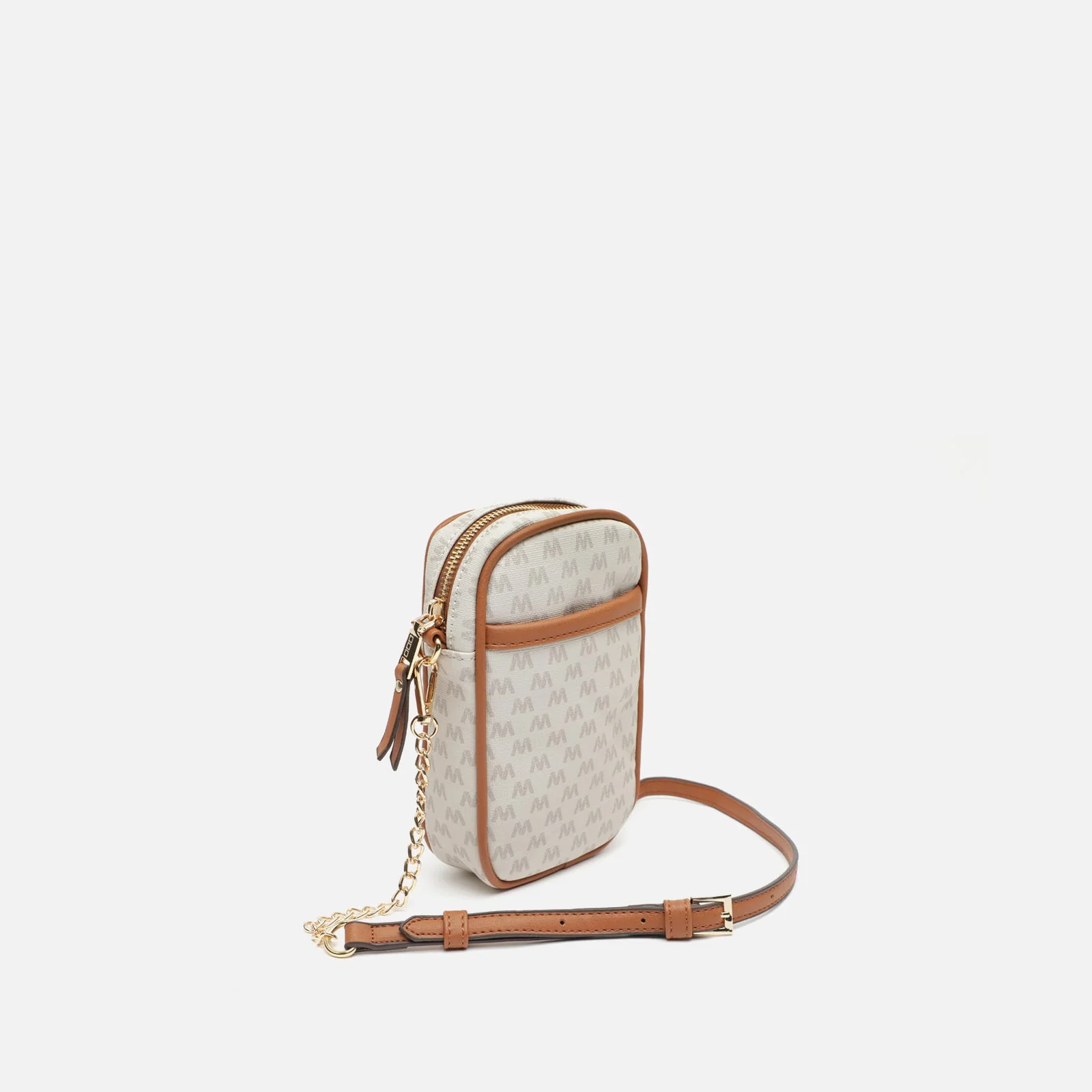 Monograms bolso bandolera mini para móvil con estampado monogram - Image 6