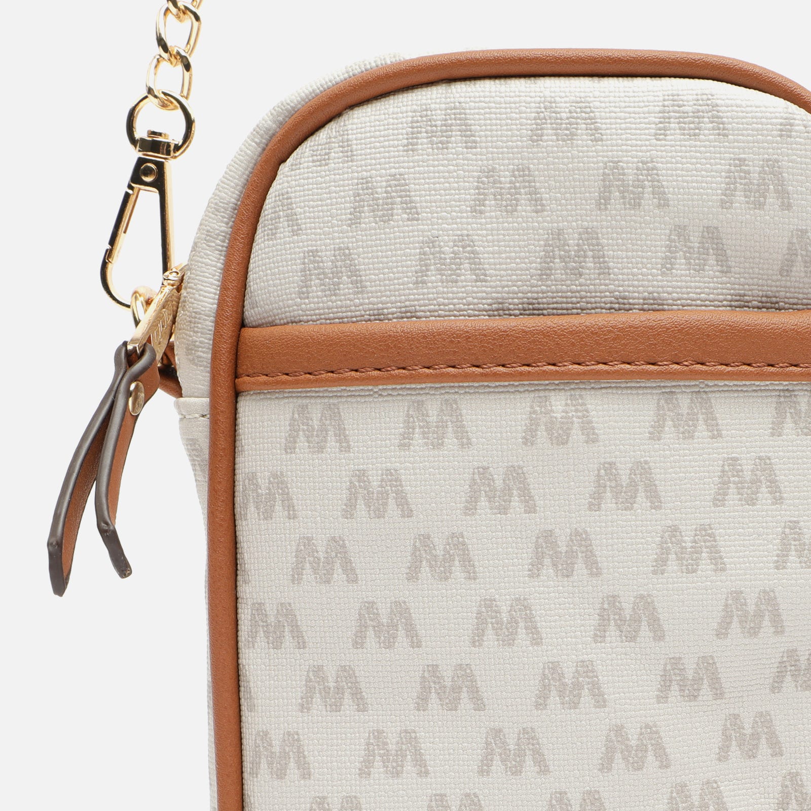 Monograms bolso bandolera mini para móvil con estampado monogram - Image 8