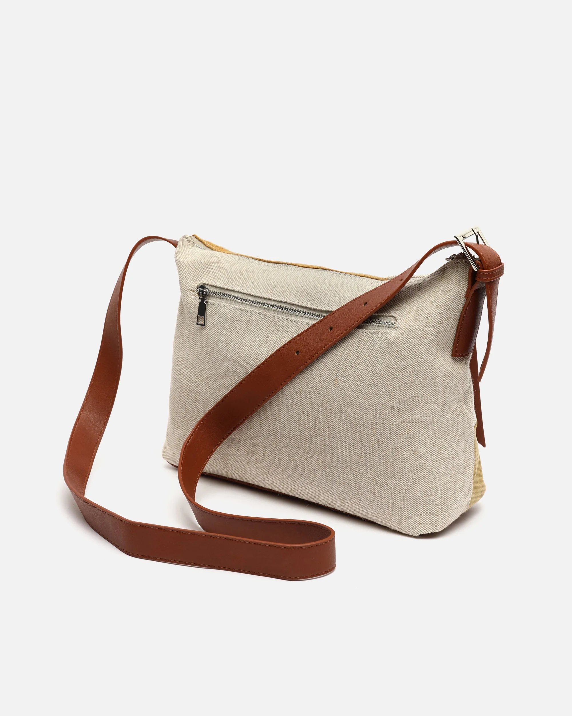 Narci bolso bandolera con estampado patchwork efecto desgastado ED. - Image 3