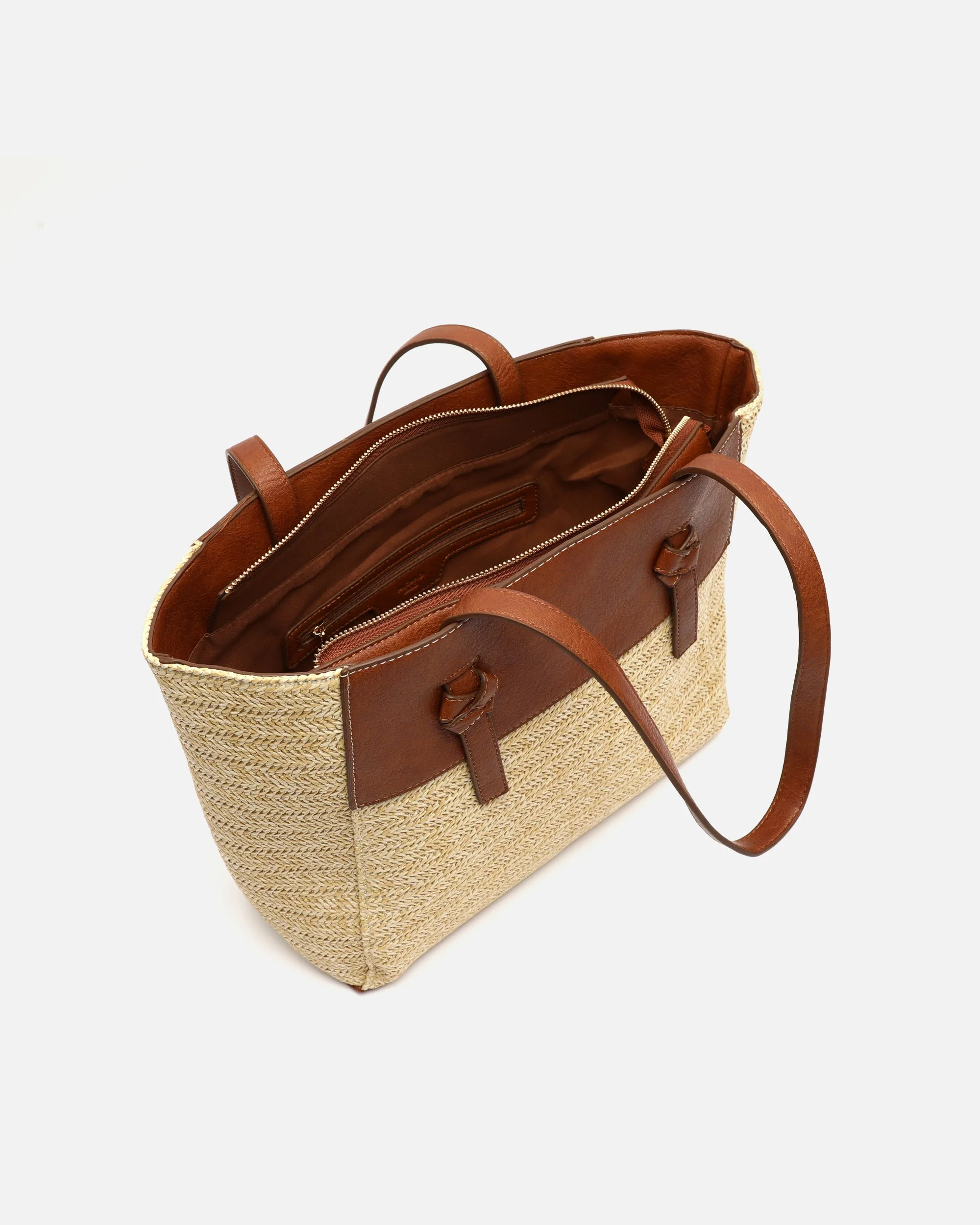 Not bolso shopper efecto rafia - Image 5