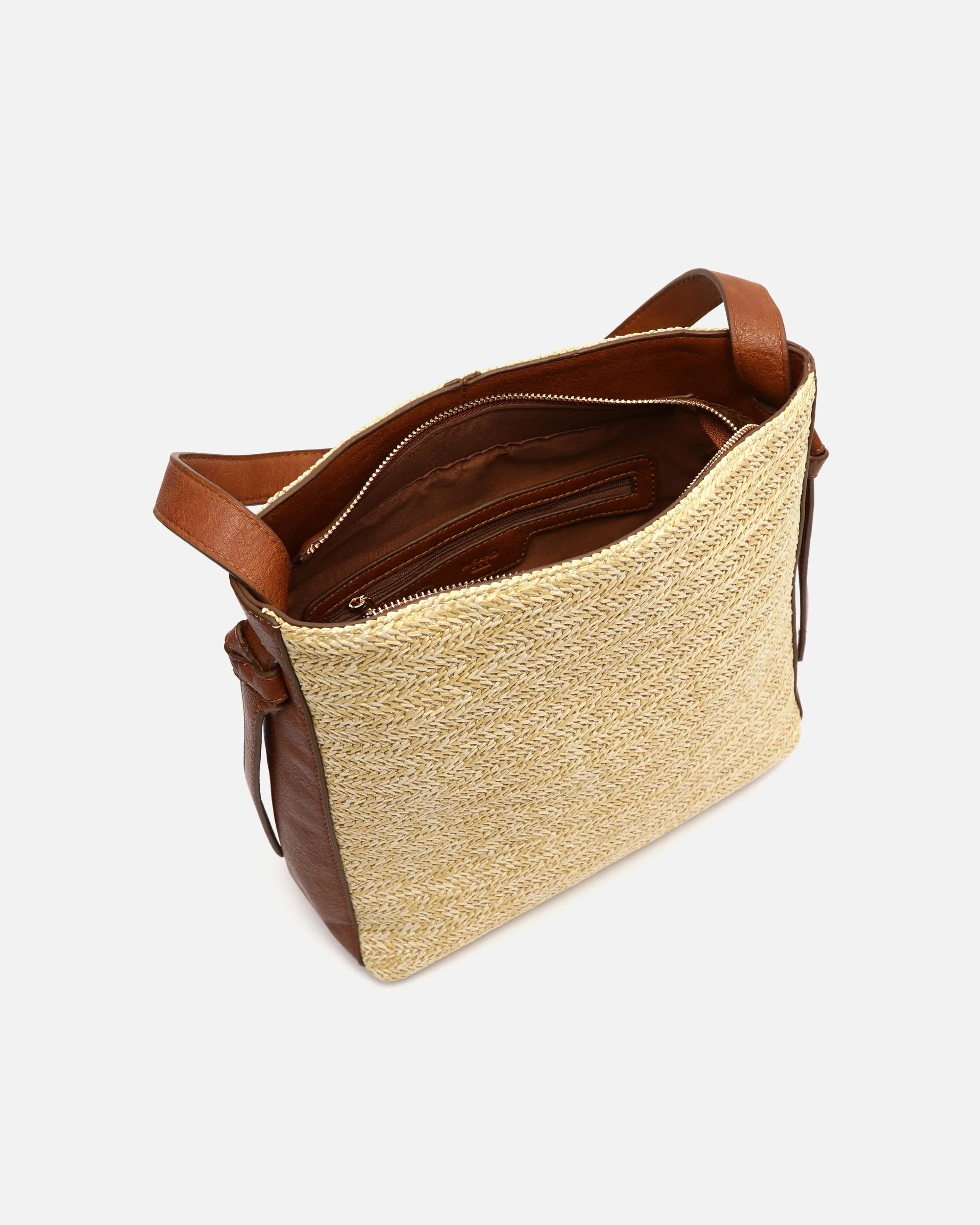 Noti bolso hobo efecto rafia - Image 5