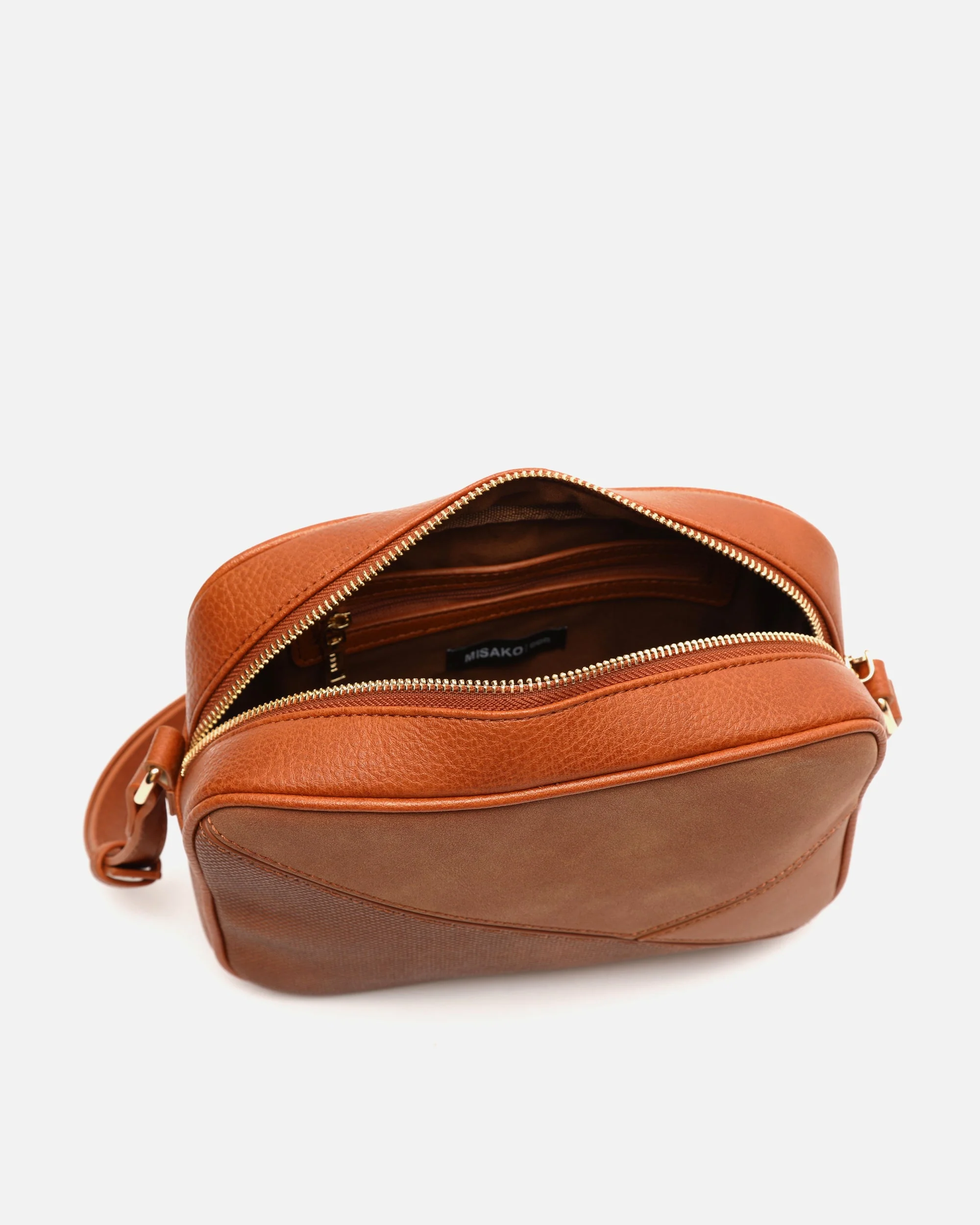 Ofel-1 bolso bandolera pequeño con estampado patchwork ED. - Image 10