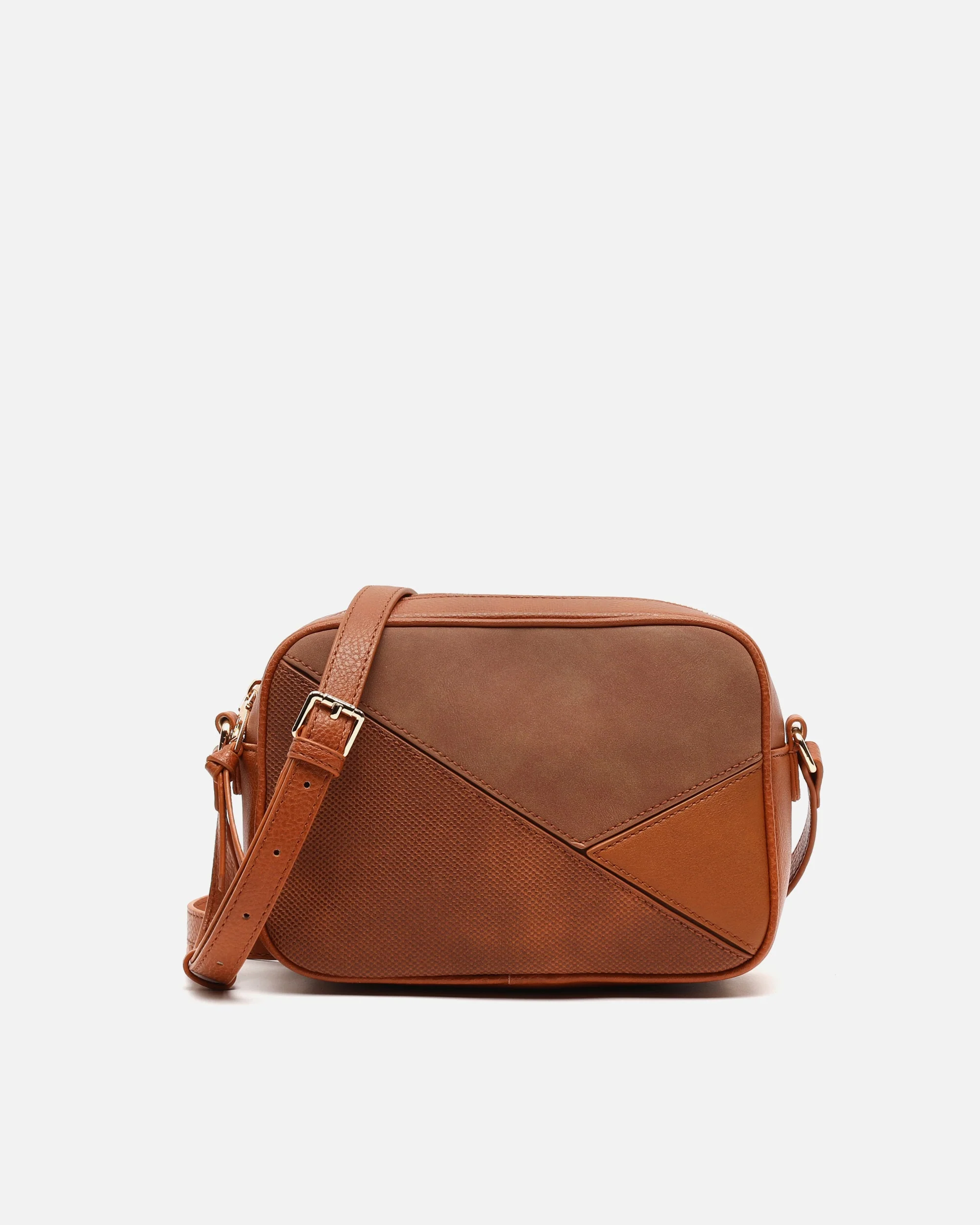 Ofel-1 bolso bandolera pequeño con estampado patchwork ED. - Image 6