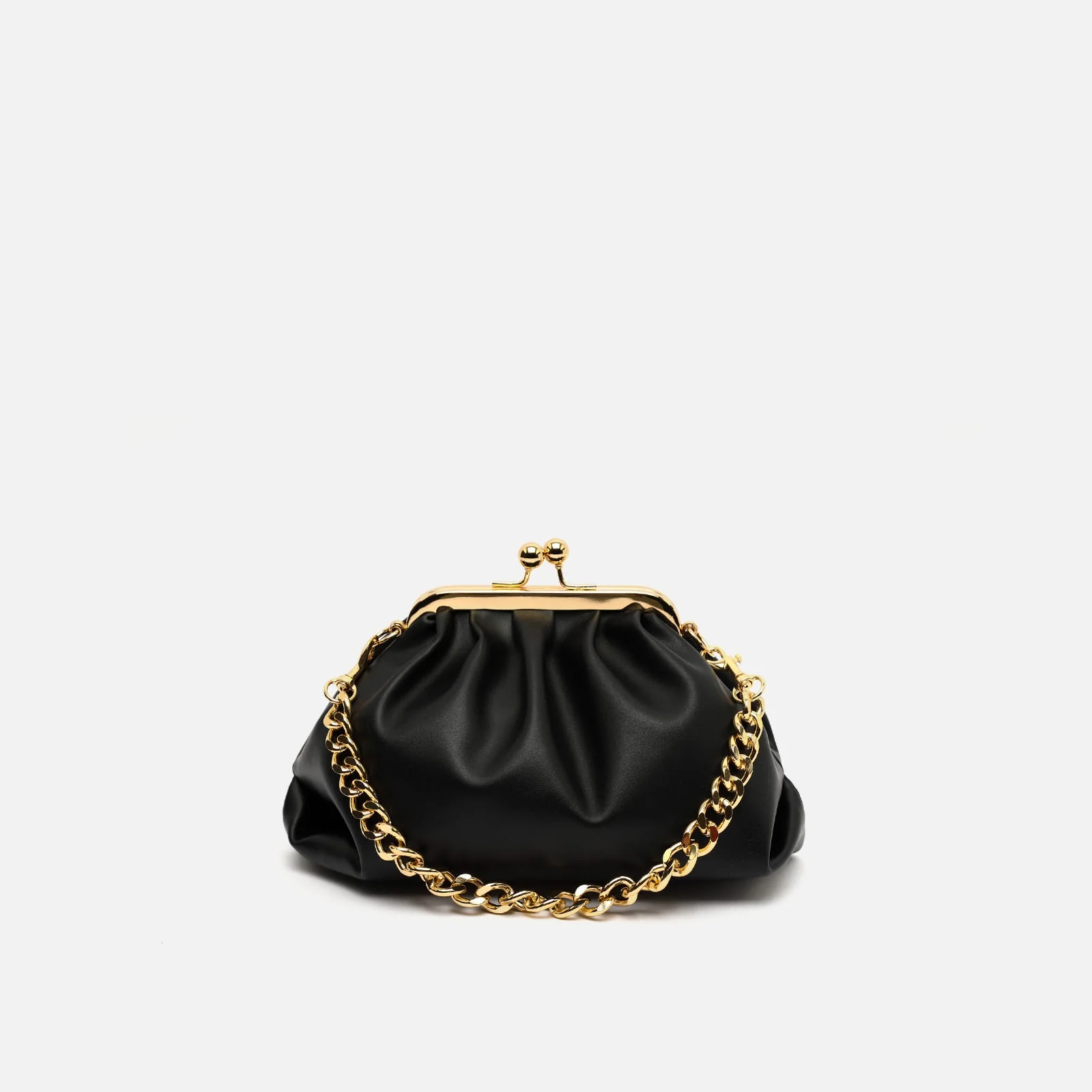 Raina bolso de fiesta pequeño con doble asa y cierre de boquilla ED. - Image 6