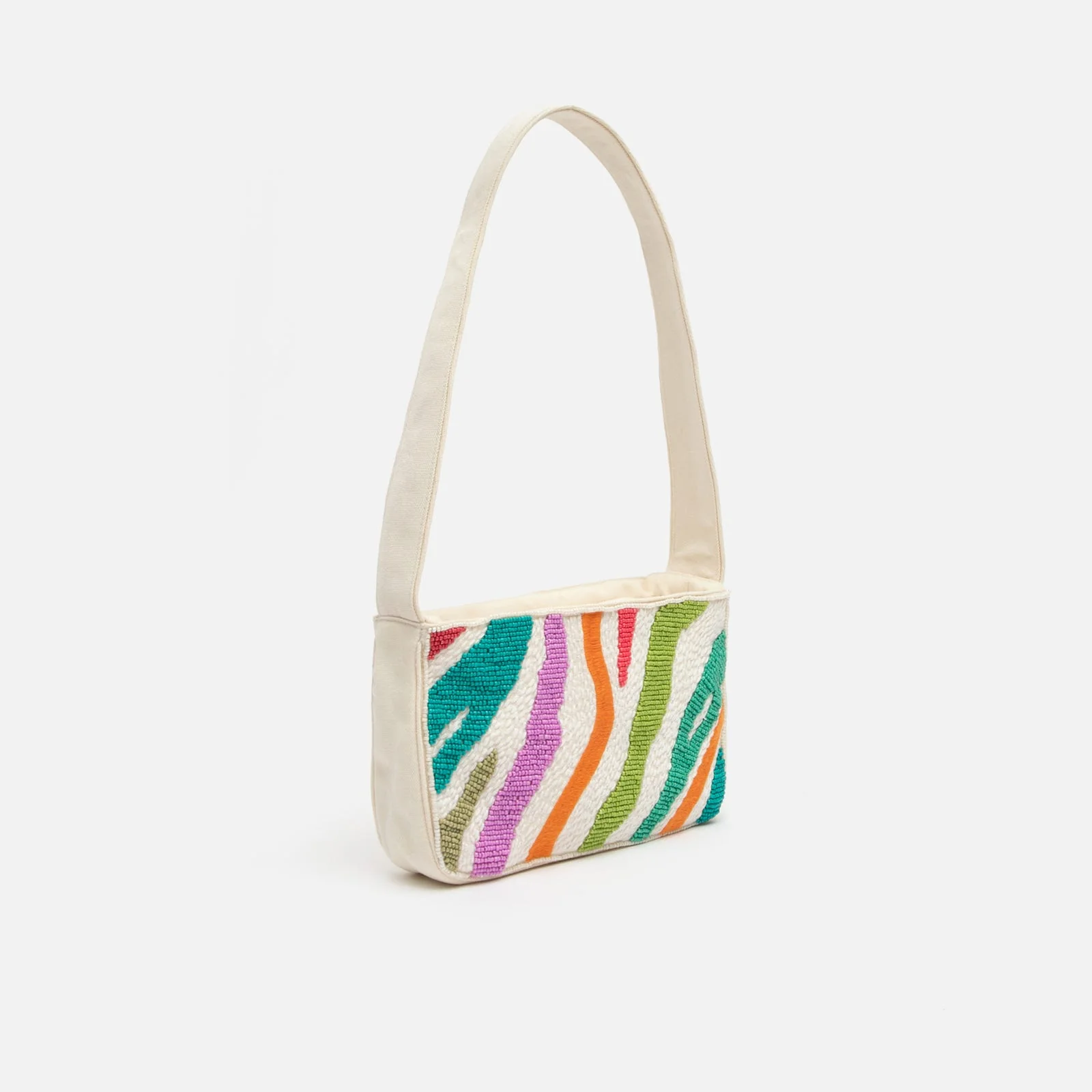 Salguer bolso de hombro con abalorios ED. - Image 7