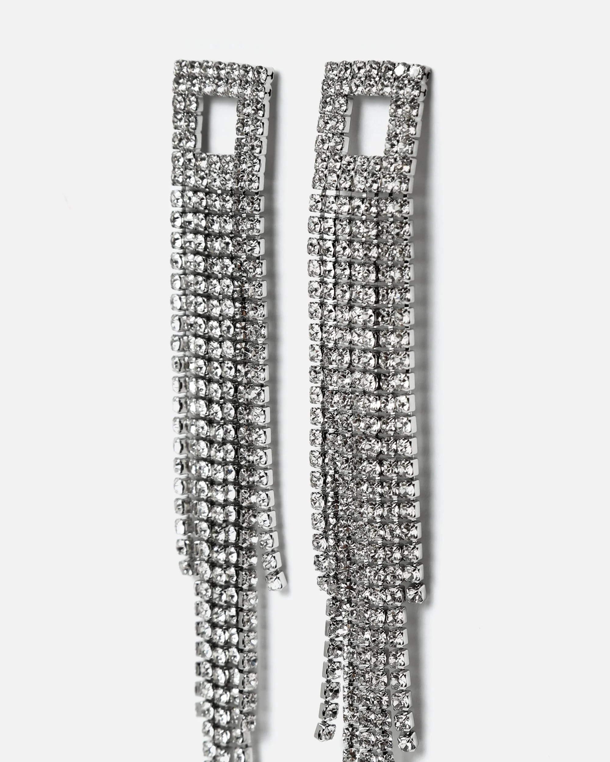 Samia pendientes largos con strass - Image 2