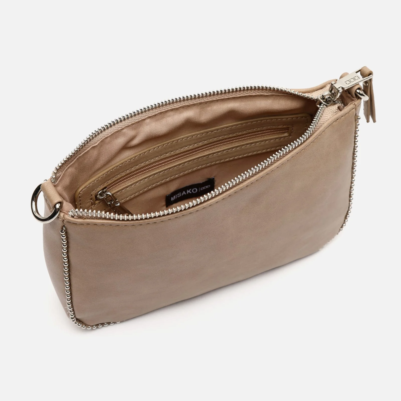 Sibila bolso de hombro pequeño con asa bandolera y detalles metálicos - Image 10