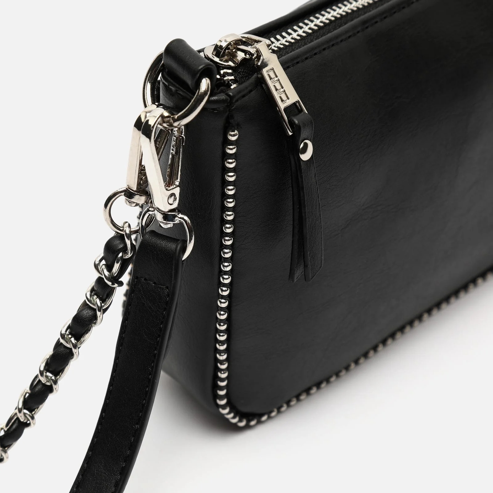 Sibila bolso de hombro pequeño con asa bandolera y detalles metálicos - Image 3