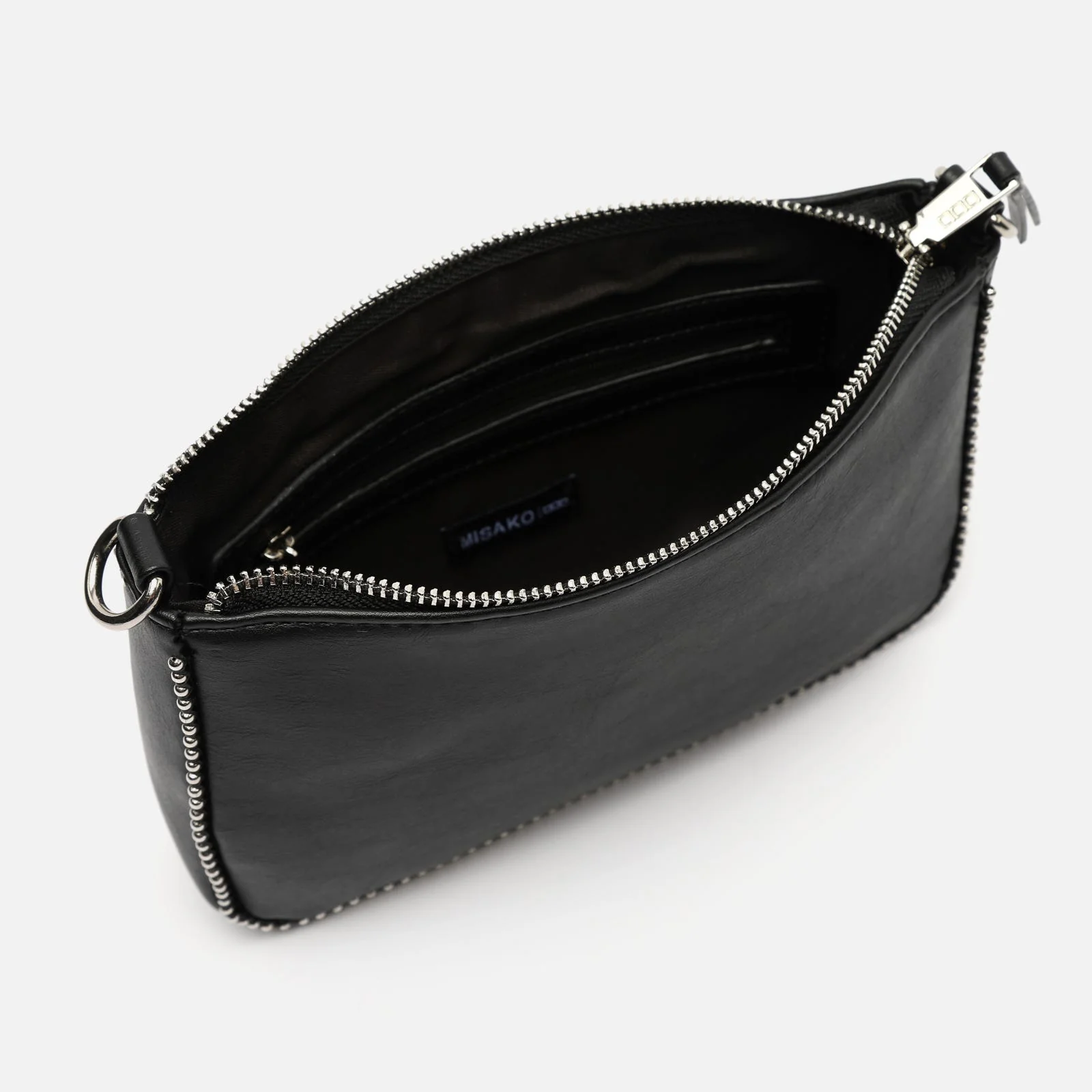 Sibila bolso de hombro pequeño con asa bandolera y detalles metálicos - Image 5