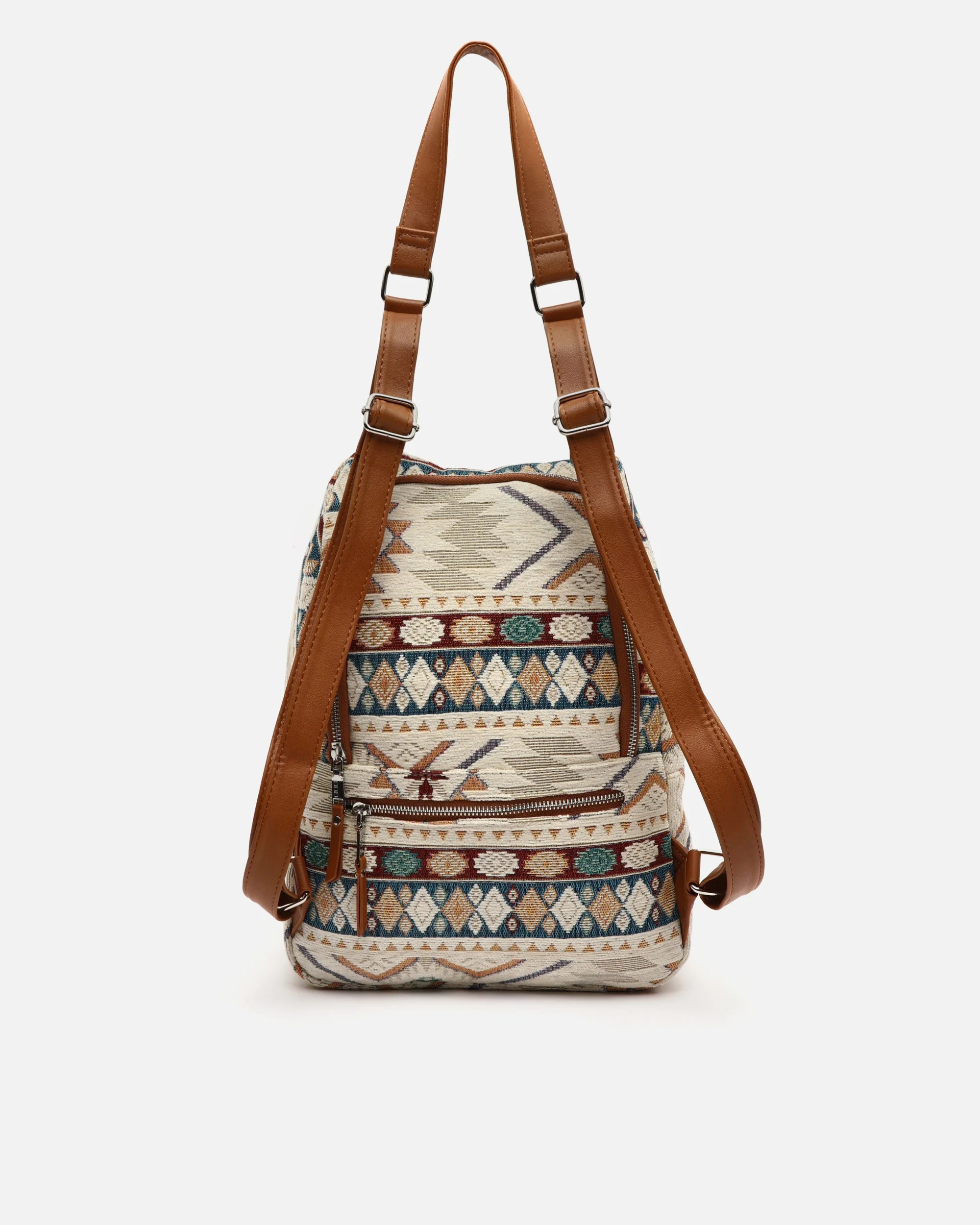 Tiani mochila antirrobo con estampado jacquard - Image 4