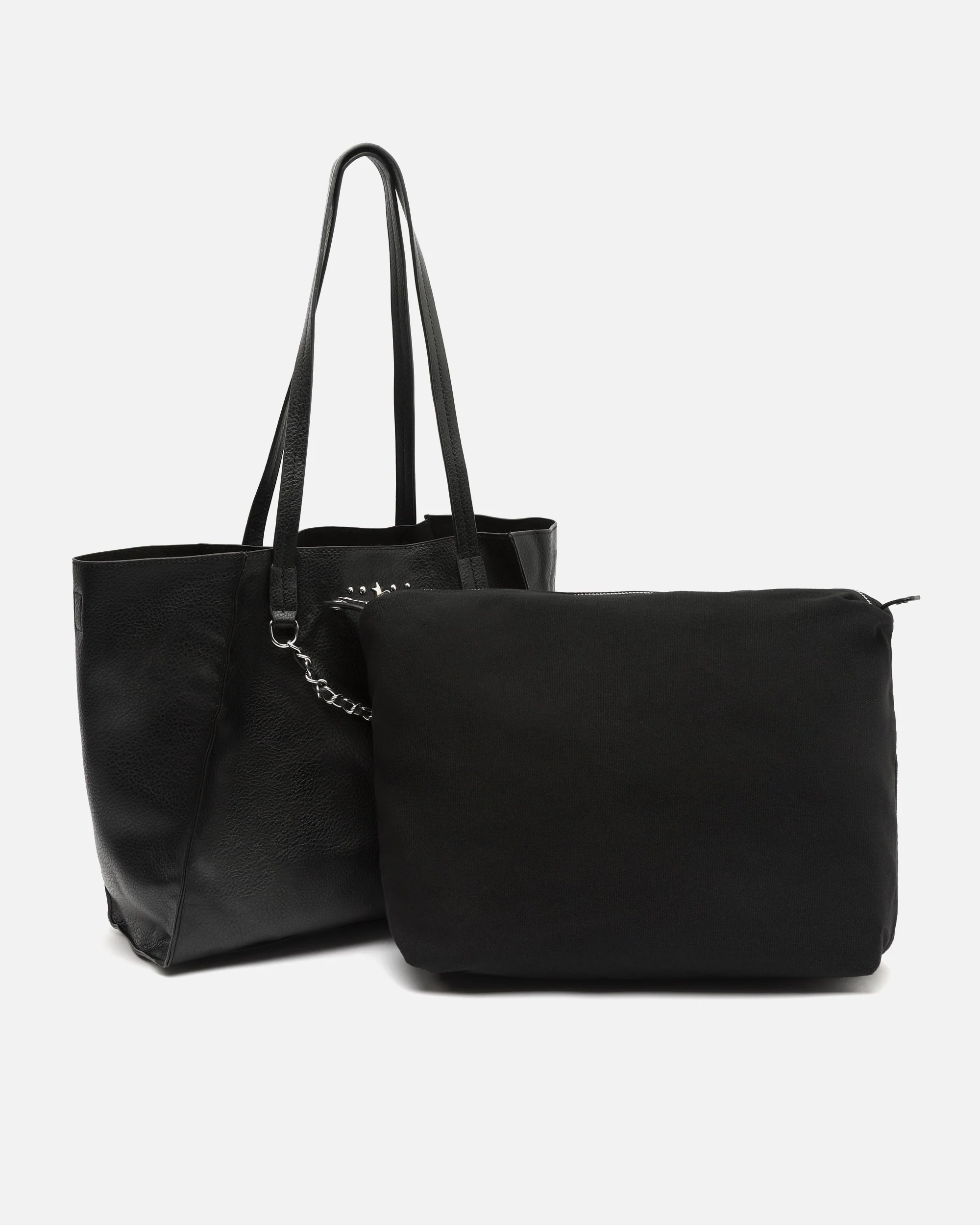 Yaku bolso shopper grande con detalles metálicos - Image 3
