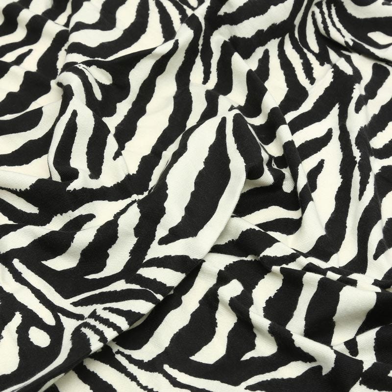 Zebras maxi bufanda con estampado animal - Image 2