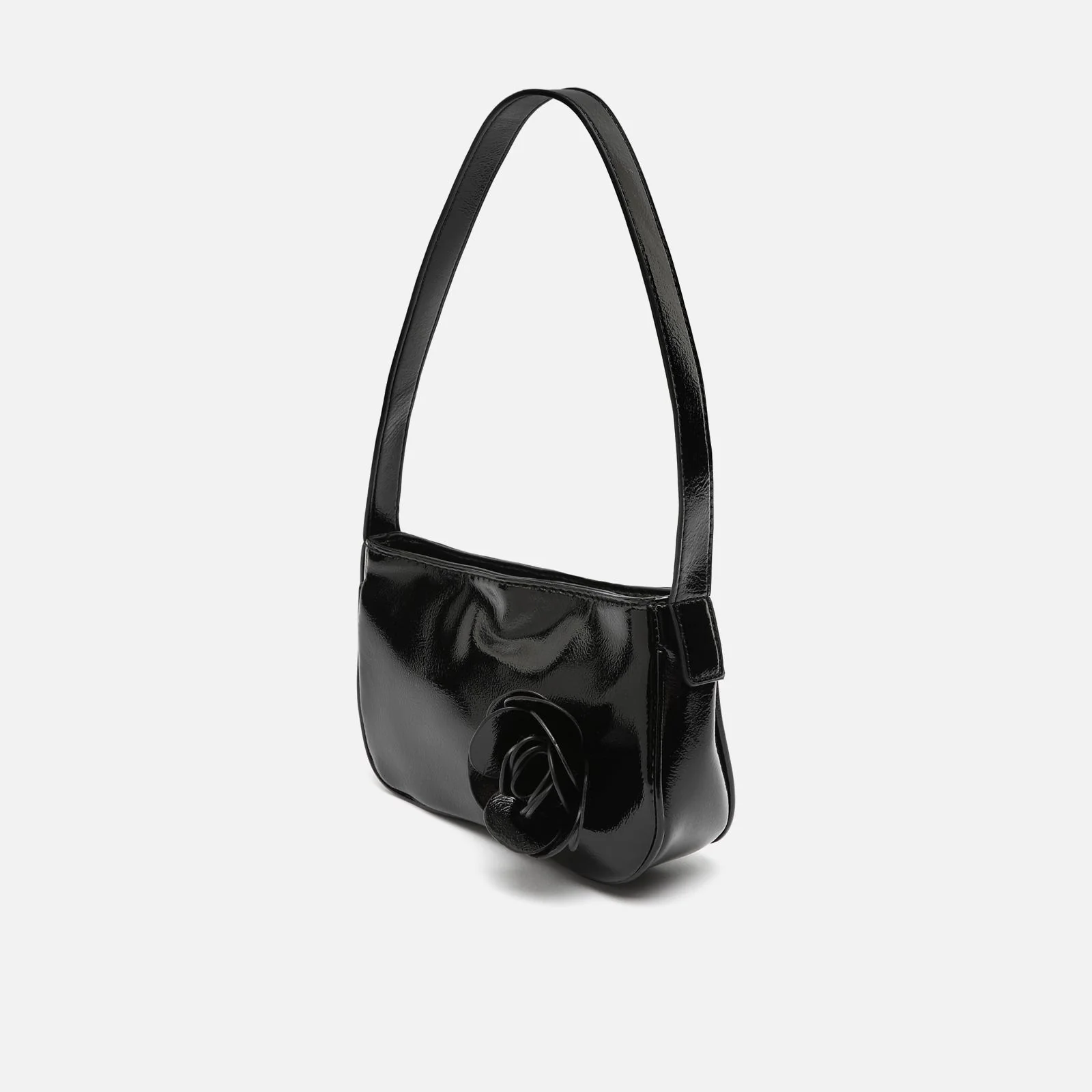 Zolu bolso de hombro de fiesta pequeño con detalle flor ED. - Image 2